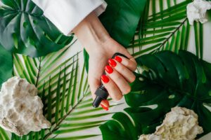 Nails done at Peacock Nails